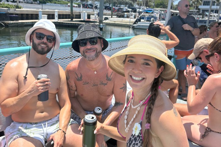 Fort Lauderdale Private Party Boat: Sandbar Swim Groups (15–45) - Photo 1 of 14